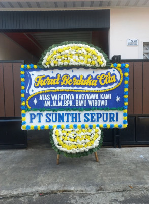 Papan Bunga Duka di Jelutung