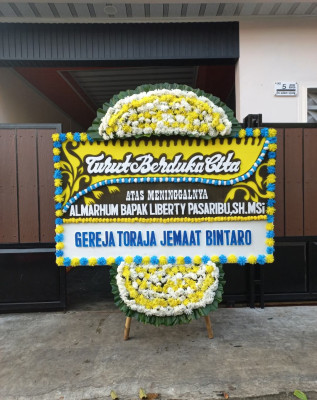 Papan Bunga Duka di Jelutung