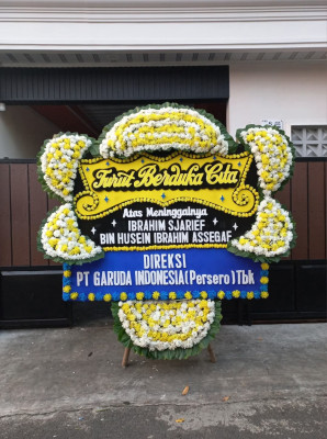 Papan Bunga Duka di Jelutung