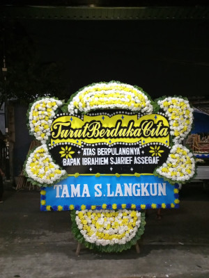 Papan Bunga Duka di Jelutung